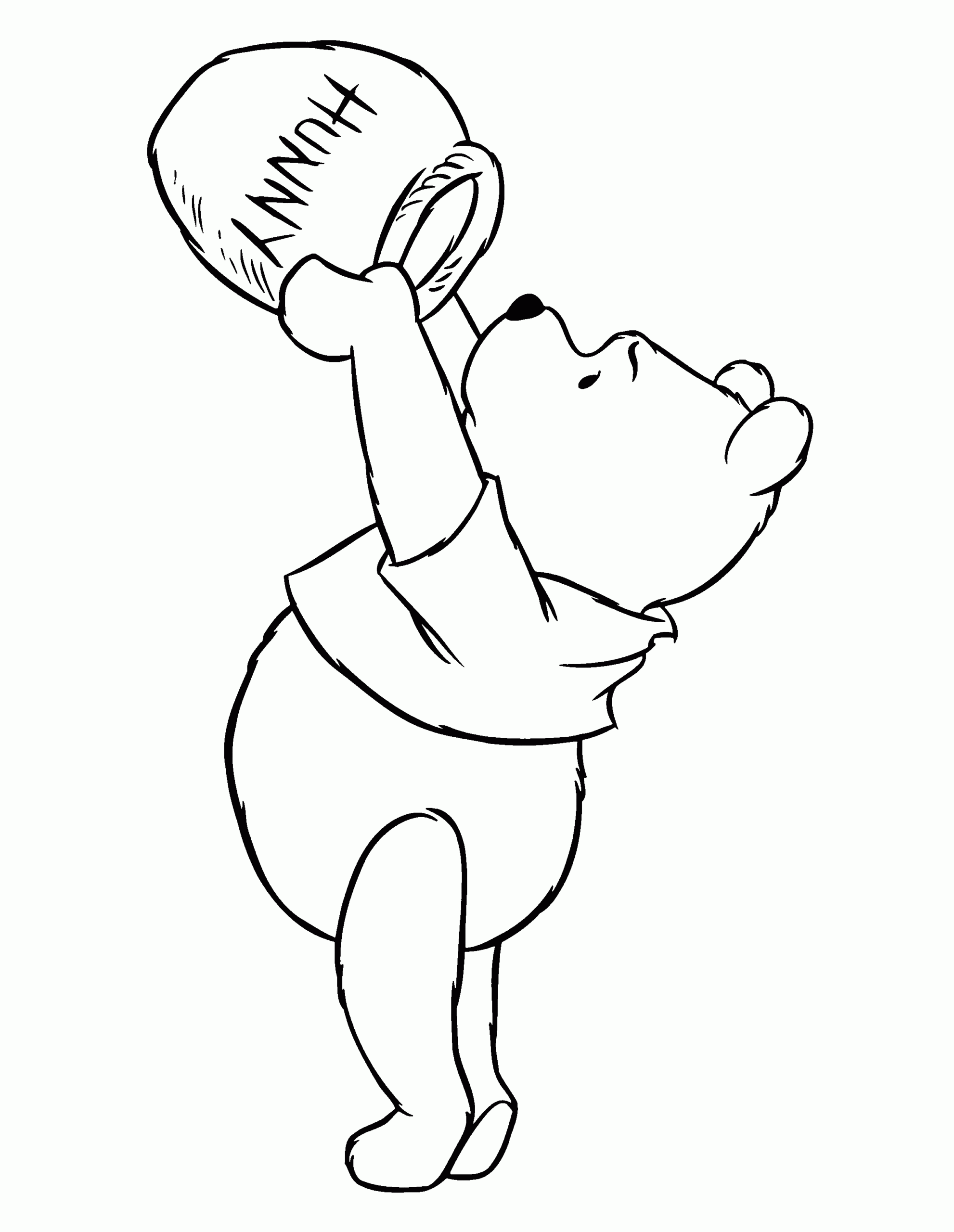Winnie The Pooh Coloring Pages Printable Coloring Pages Worksheets Library