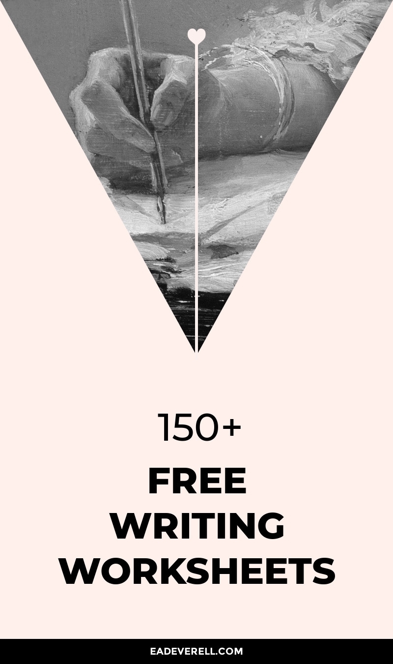 Writing Worksheets For Writers Free Printable