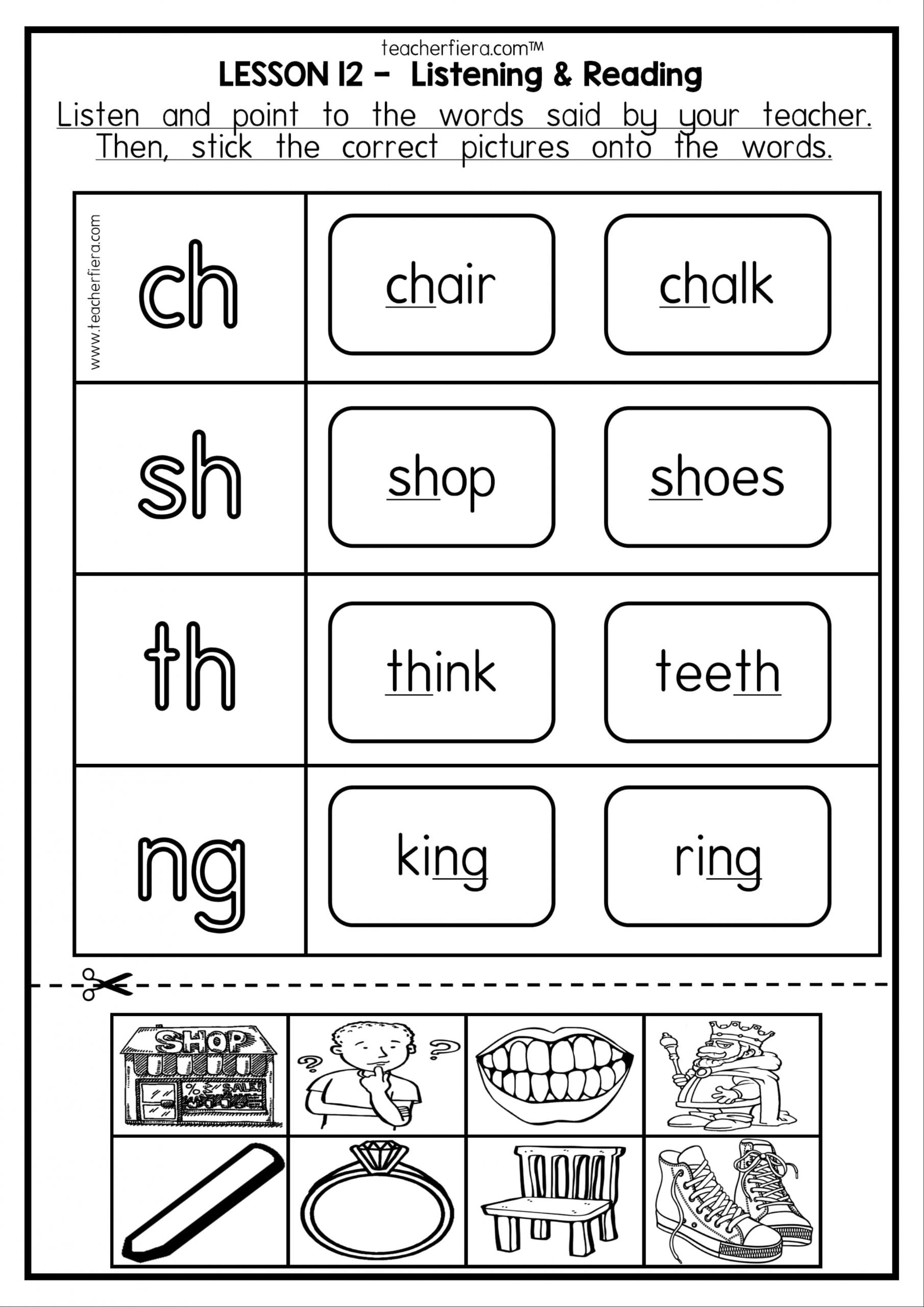 Free Printable Phonics Worksheets Year 1