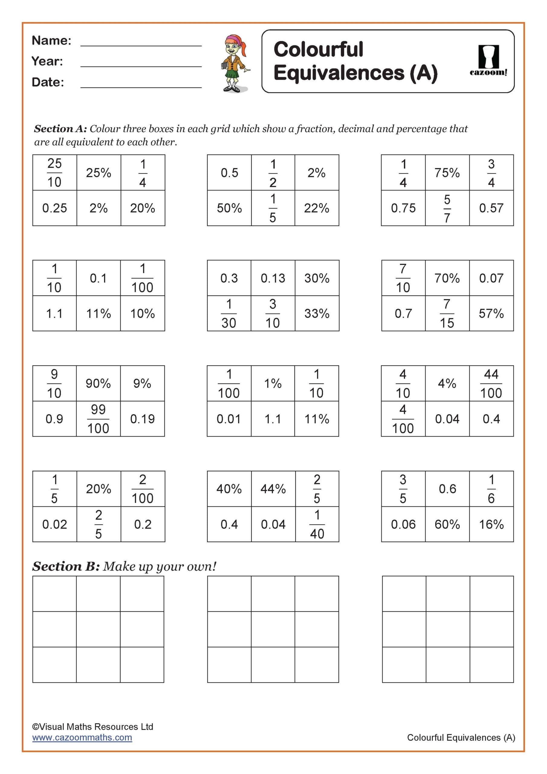 Year 5 Maths Worksheets Printable Maths Worksheets Year 5 Cazoom Maths