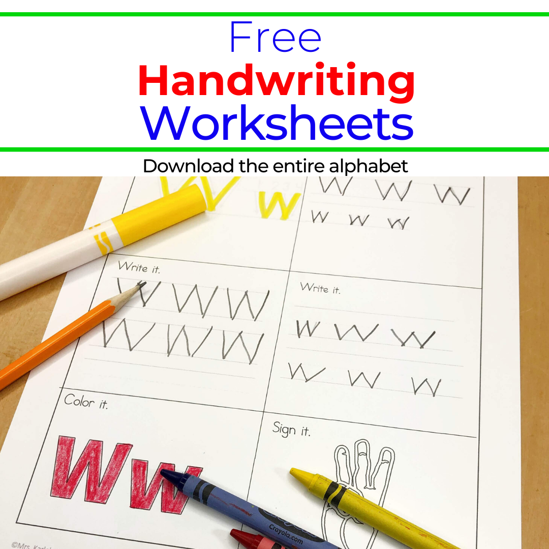 Free Printable Handwriting Worksheets First Free Printable Handwriting Worksheets First