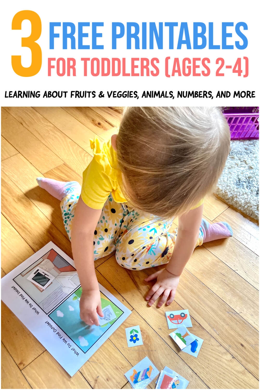 3 FREE Printable Activities For Toddlers Preschool Learning Tools