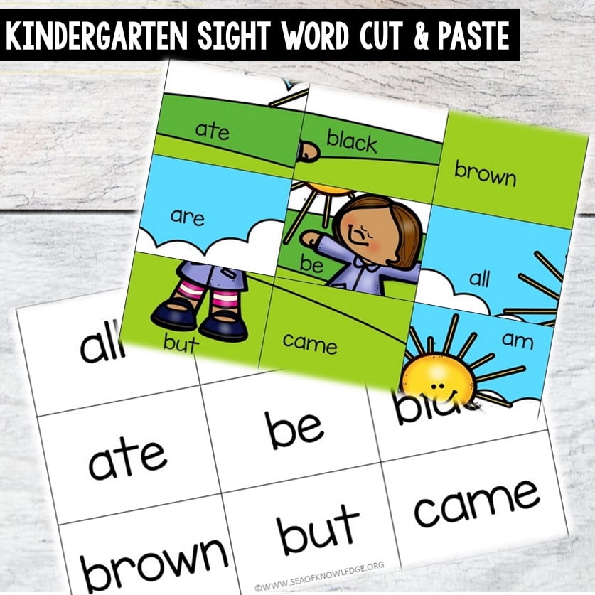 3 Of The Best Common Core Kindergarten Sight Words Worksheets 3 Of The Best Common Core Kindergarten Sight Words Worksheets
