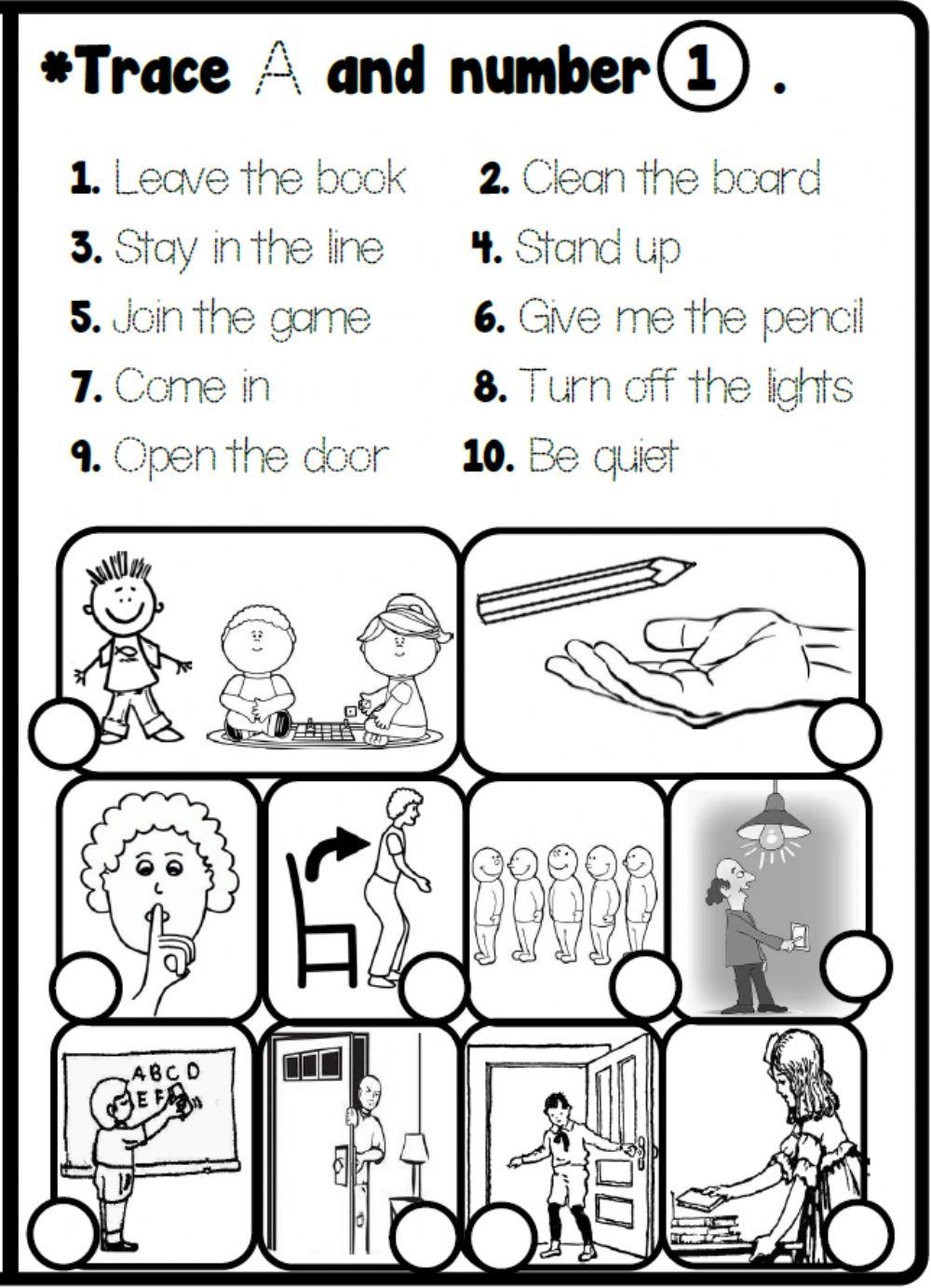 Free Printable School Rules Worksheets Free Printable School Rules Worksheets