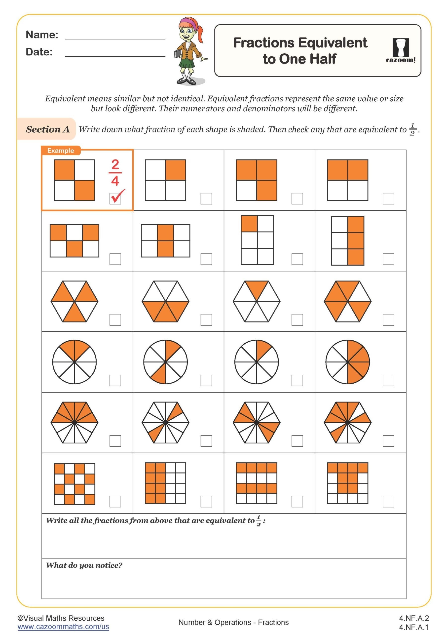 4th Grade Math Worksheets PDF Printable Math Worksheets