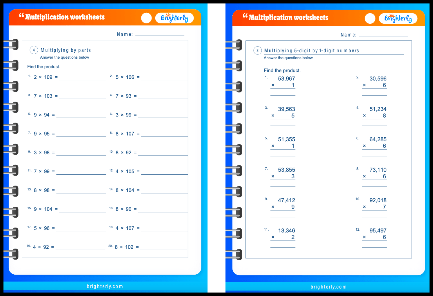 6th Grade Multiplication Worksheets PDF 6th Grade Multiplication Worksheets PDF