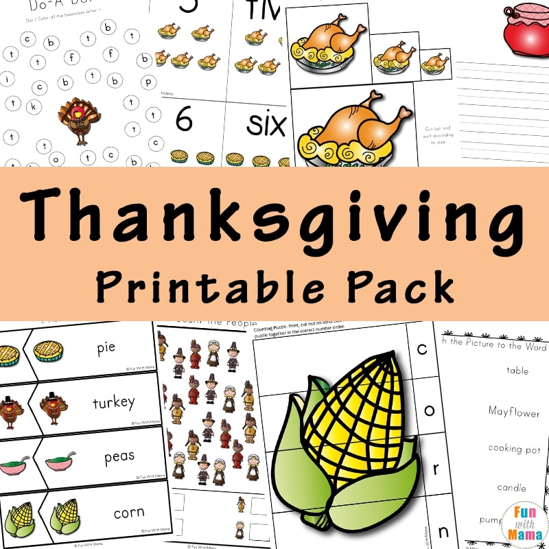 Free Thanksgiving Printable Worksheets And Crafts Free Thanksgiving Printable Worksheets And Crafts