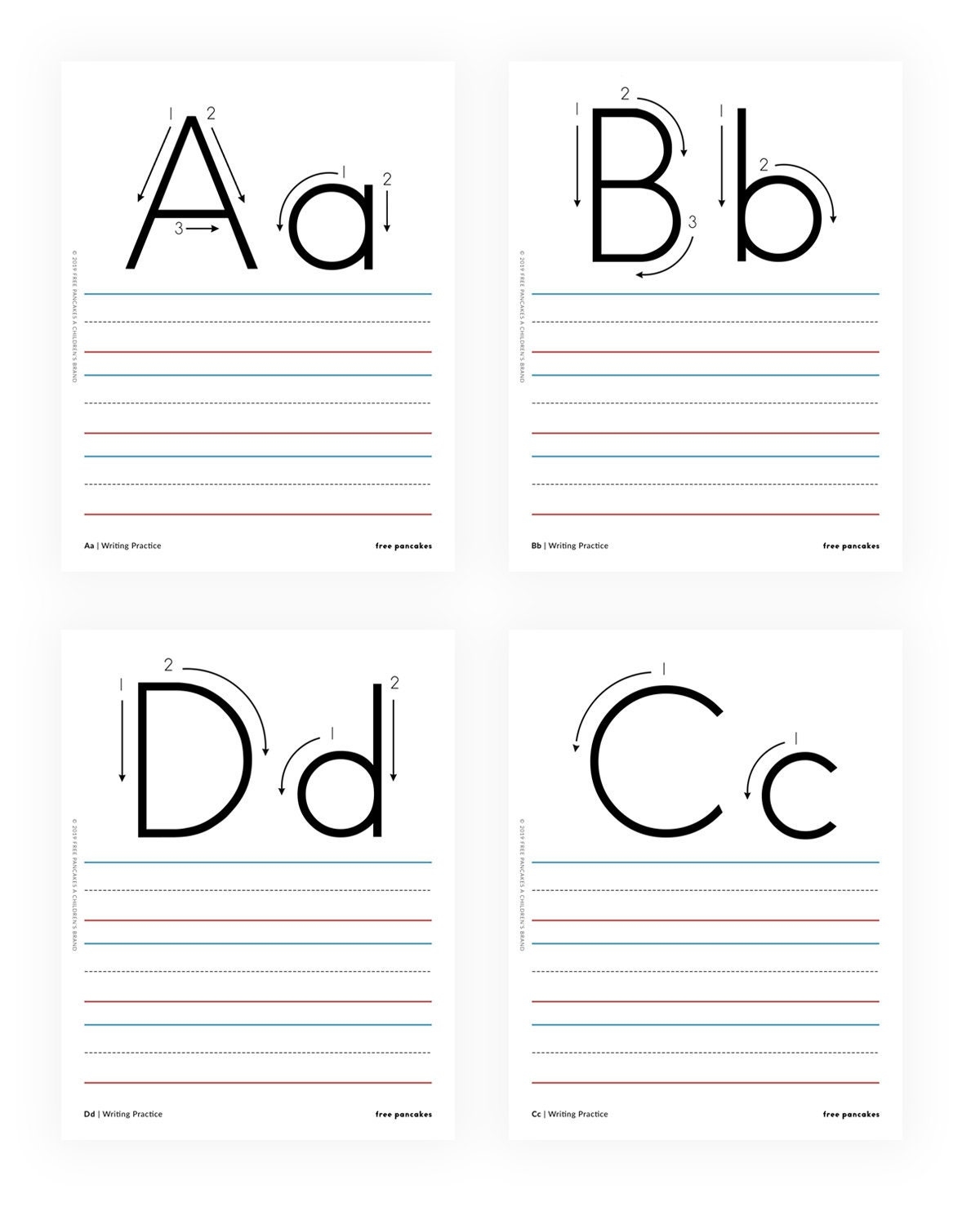 Alphabet Formation Worksheets Alphabet Lessons Alphabet 
