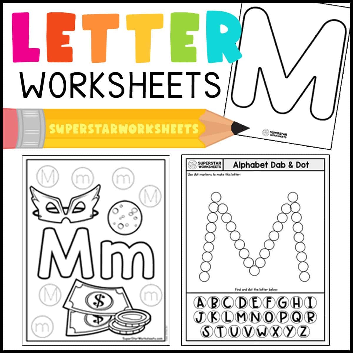 Abc Preschool Worksheets Printables Free