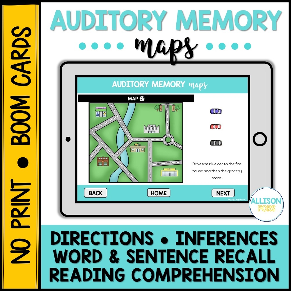 Printable Free Auditory Memory Worksheets Printable Free Auditory Memory Worksheets