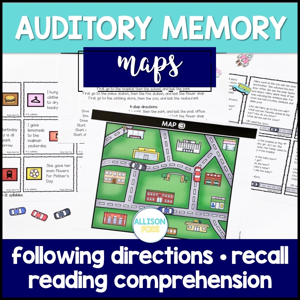 Auditory Memory And Processing In Speech Therapy Allison Fors Inc Auditory Memory And Processing In Speech Therapy Allison Fors Inc
