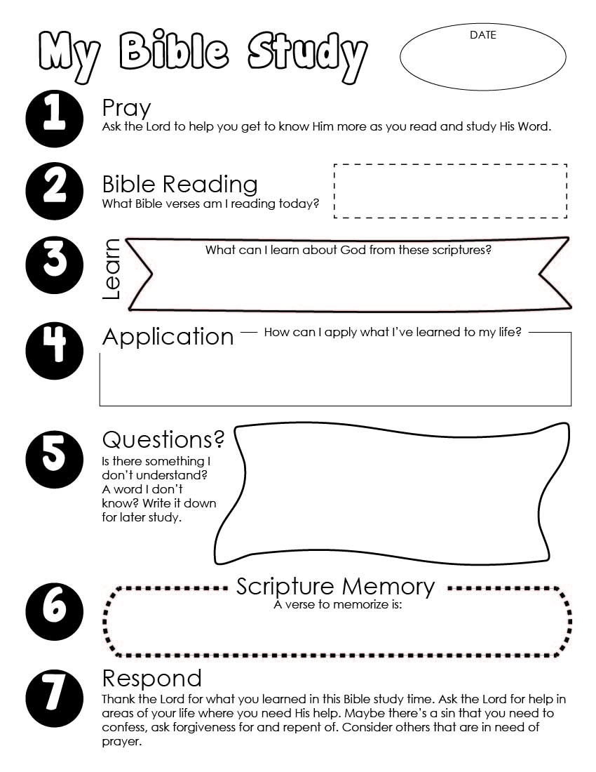 Bible Study Guide For Kids FREE Printable Wildly Anchored Worksheets Library Bible Study Guide For Kids FREE Printable Wildly Anchored Worksheets Library