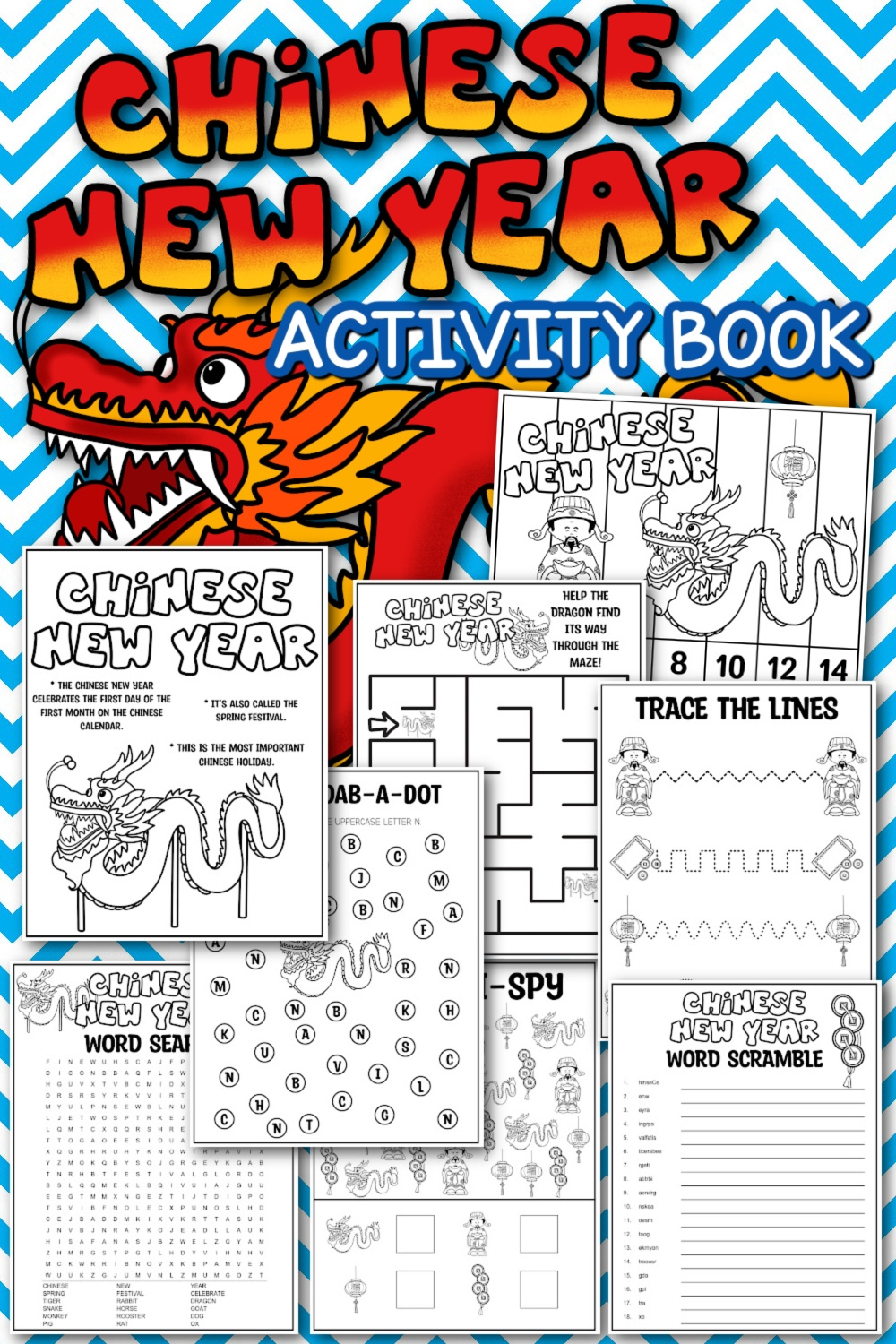 Celebrating Chinese New Year With Kids With Free Worksheets