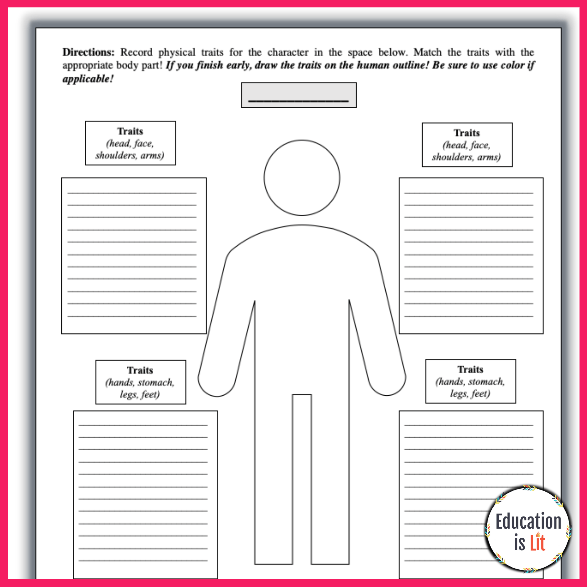 Character Traits Worksheets Worksheets Library