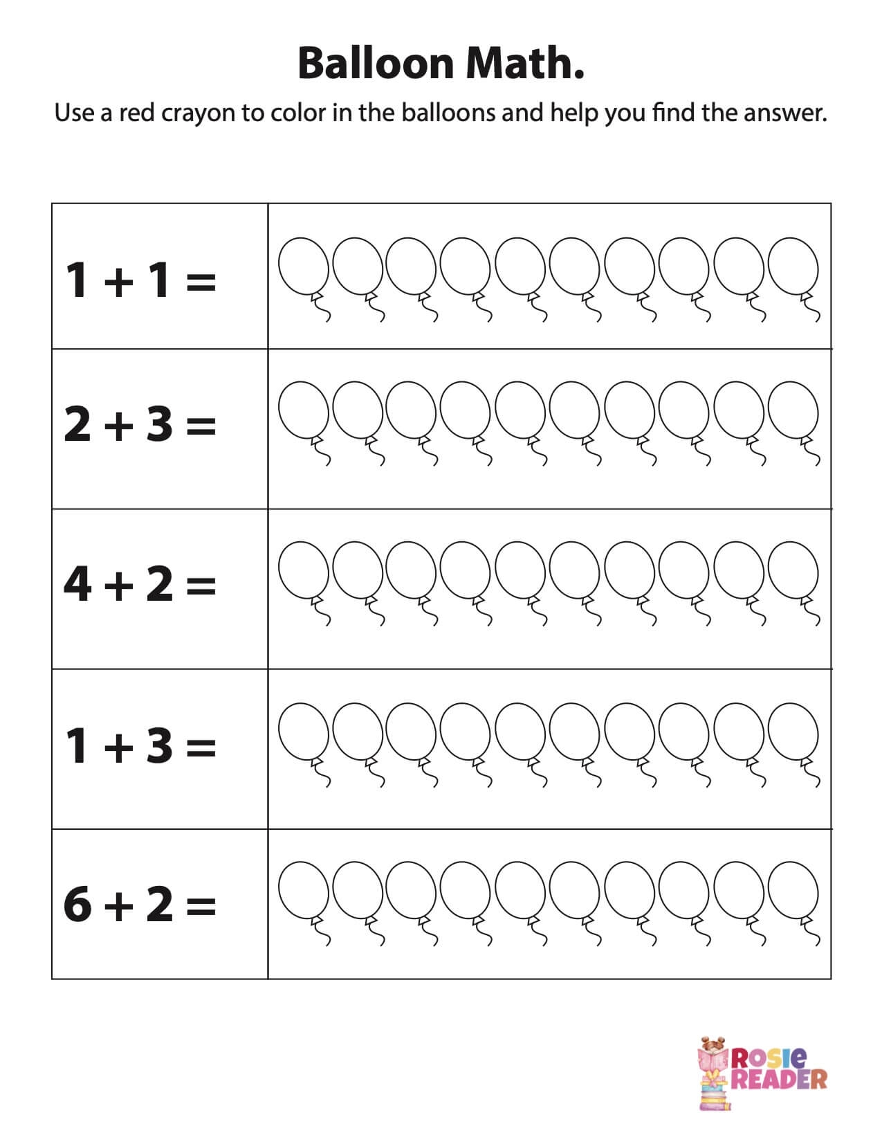 Free Printable Counting Worksheets Preschool