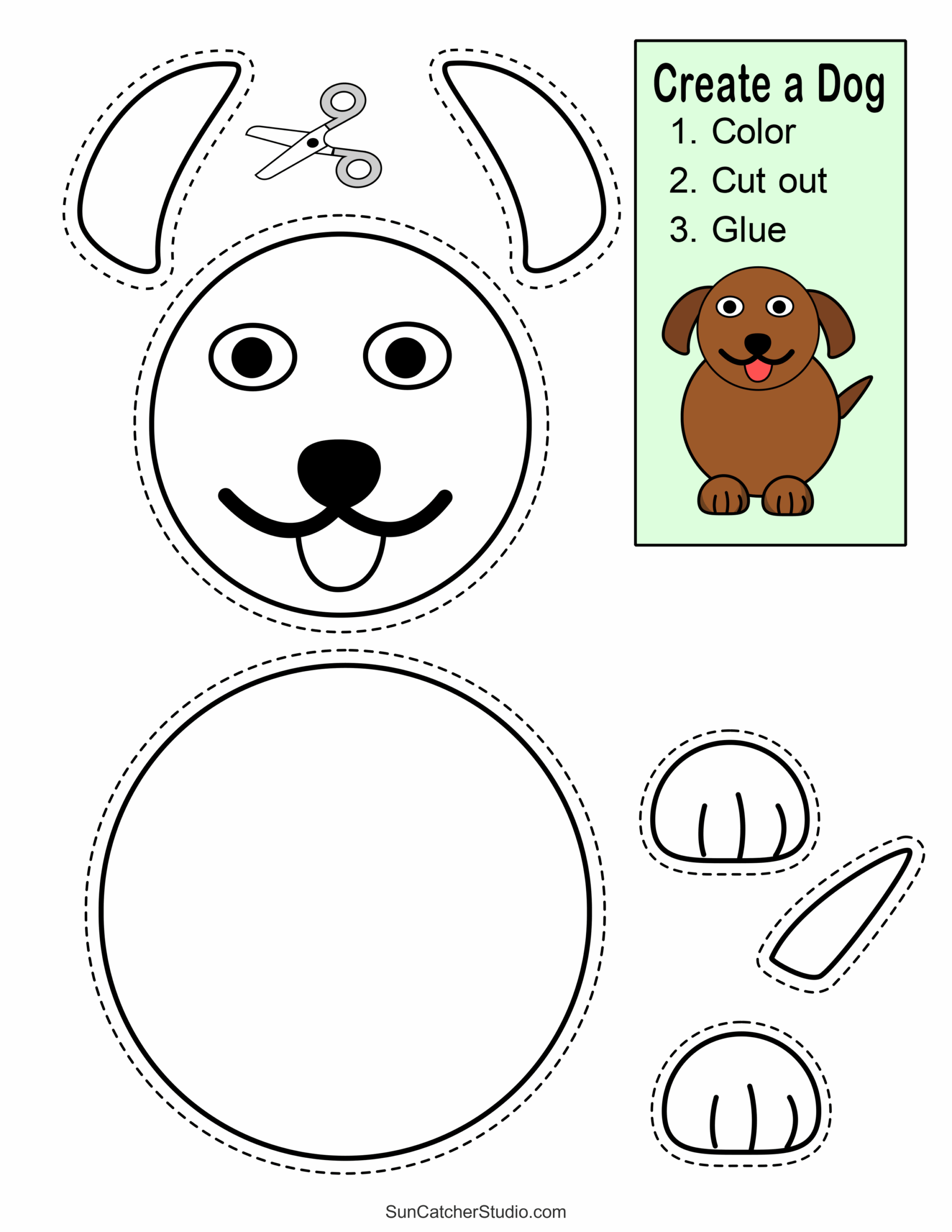 Cut And Paste Worksheets Printable Activities For Kids Free  Cut And Paste Worksheets Printable Activities For Kids Free