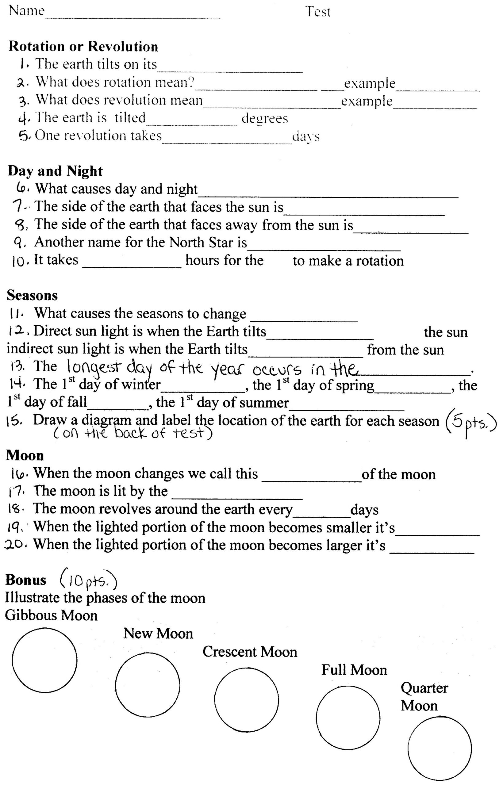 Earth Science Worksheets Library Earth Science Worksheets Library