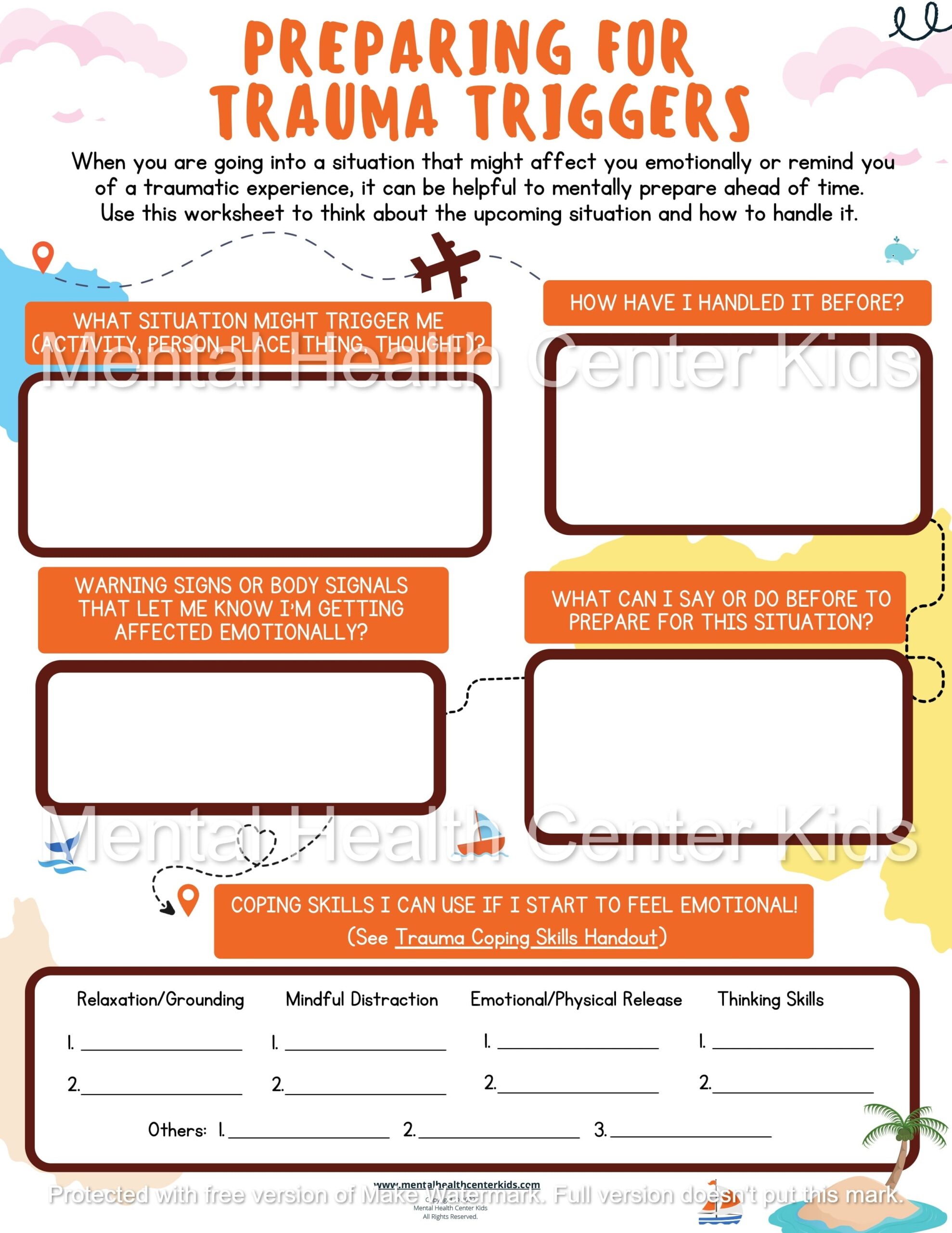 Effective Trauma Worksheets Tools For Healing And Recovery