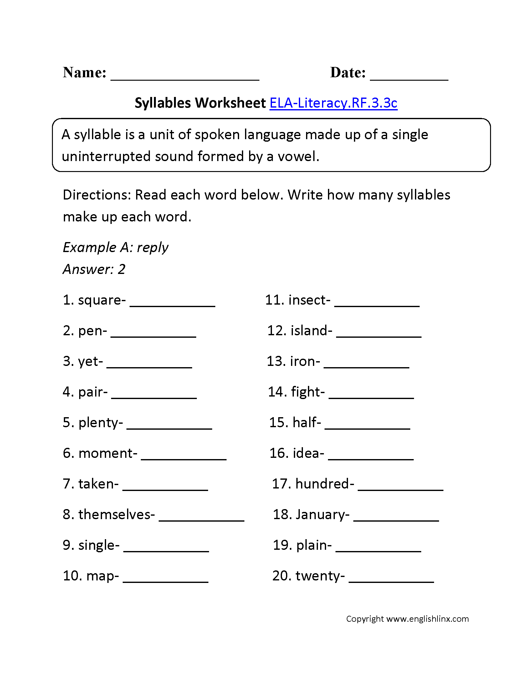 Engaging Grade 3 Phonics Worksheets For Effective Learning