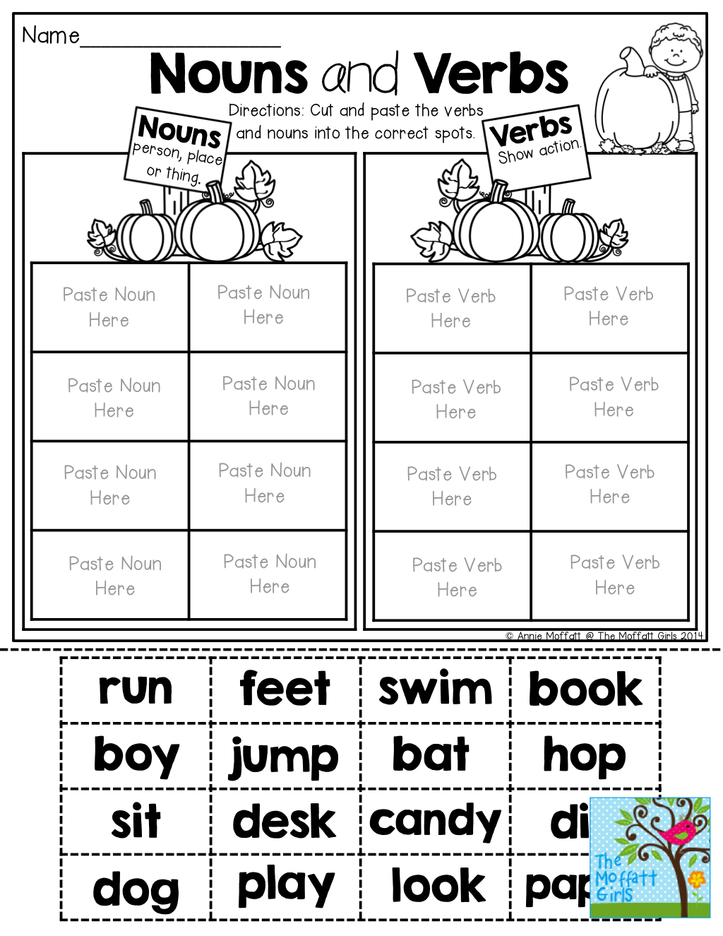 Engaging Noun And Verb Worksheets For Effective Learning