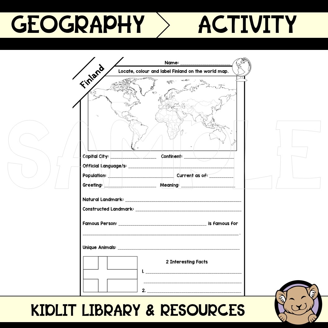Free Printable Geography Worksheets Ks2