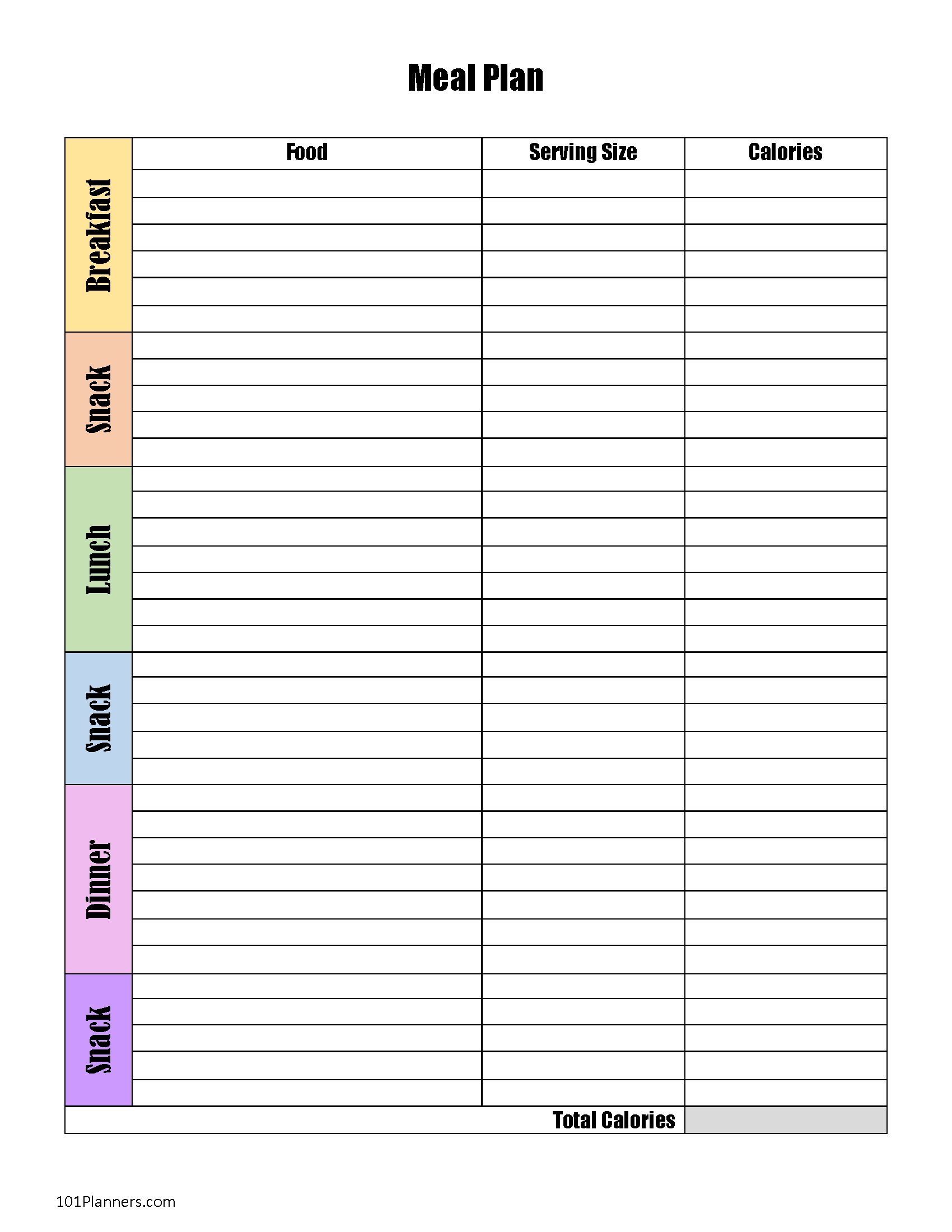 Food Diary Template Free Printable Track Food And Water Intake Food Diary Template Free Printable Track Food And Water Intake