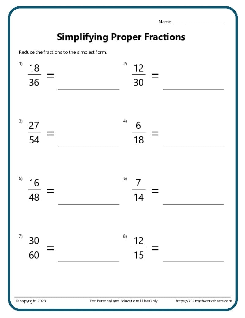 Free Printable Math Worksheets Equivalent Fractions Free Printable Math Worksheets Equivalent Fractions