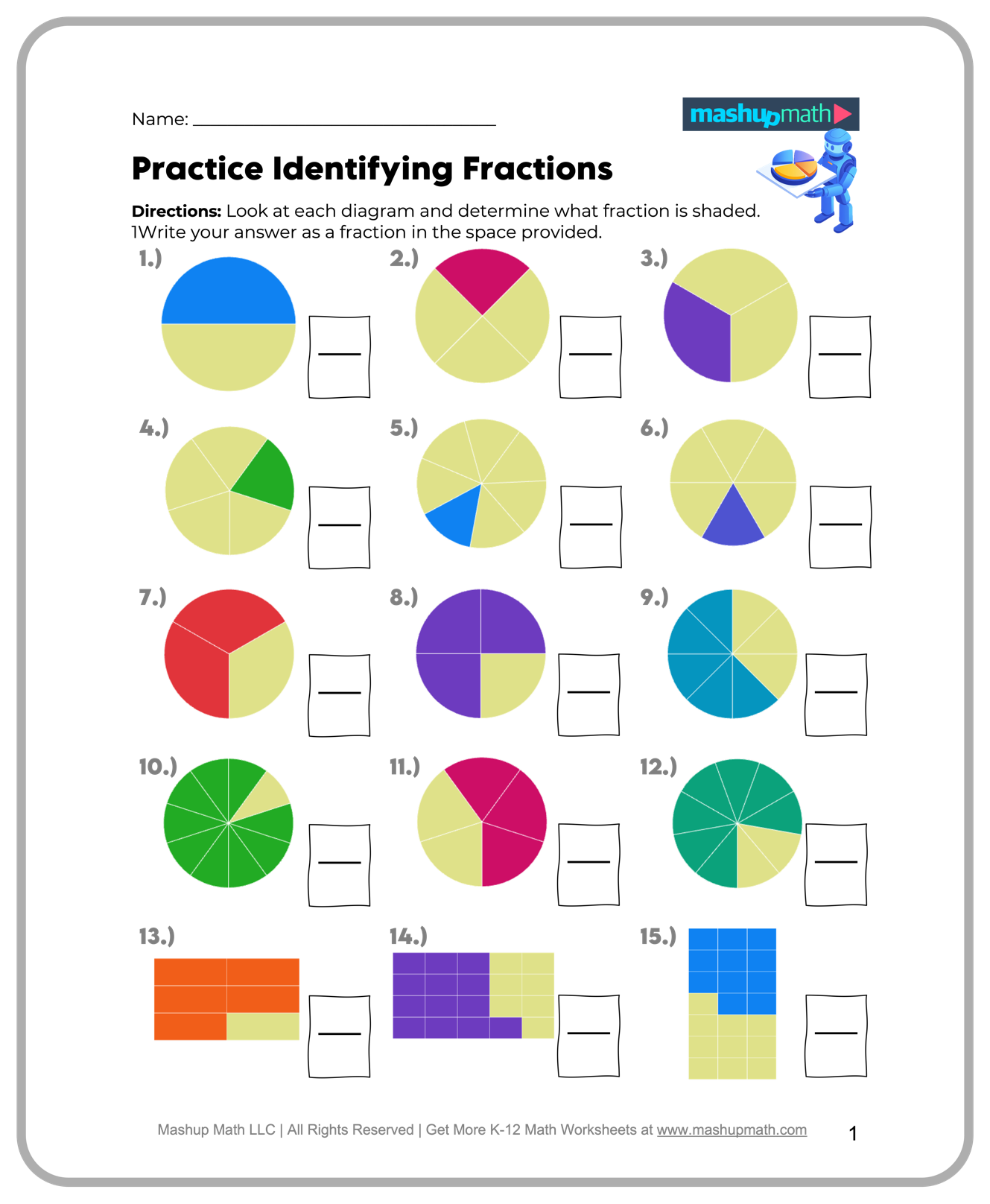 4th Grade Math Worksheets Free Printable