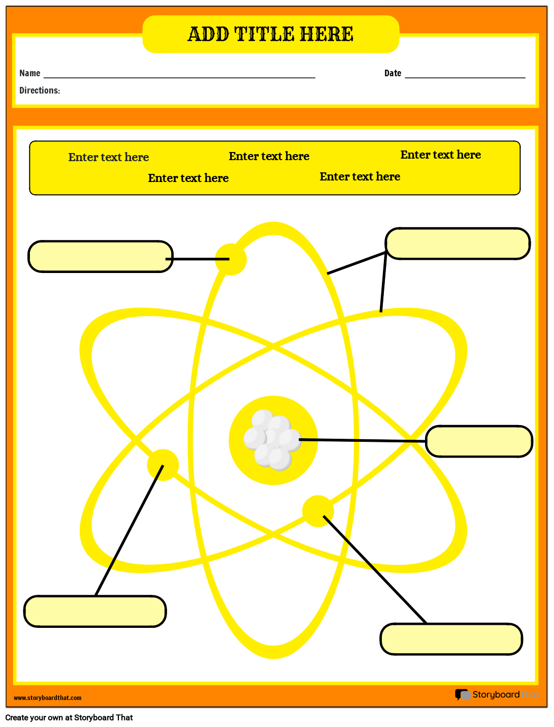 Free Atoms And Molecules Worksheets Science Resources