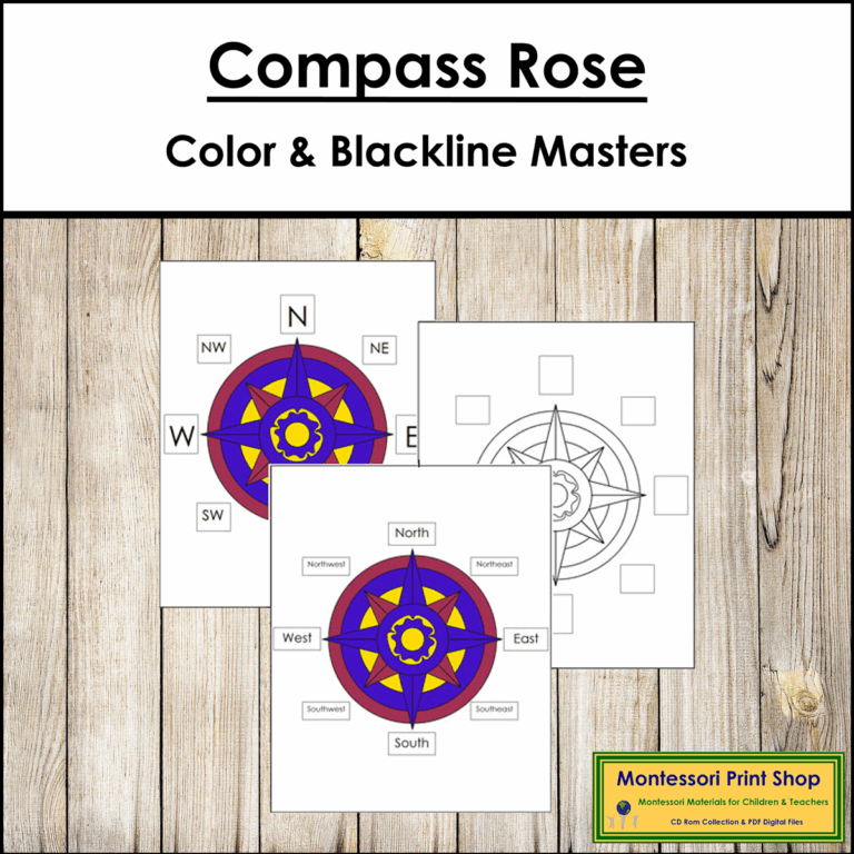 FREE Compass Rose Printables Made By Teachers