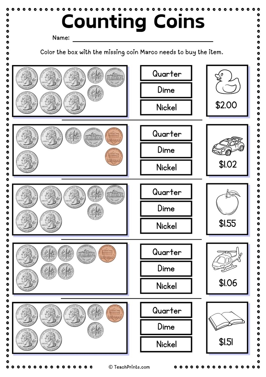 1st Grade Money Worksheets Printable Free 1st Grade Money Worksheets Printable Free