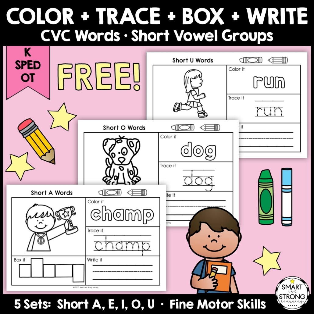 Free Printable Cvc Worksheets Pdf