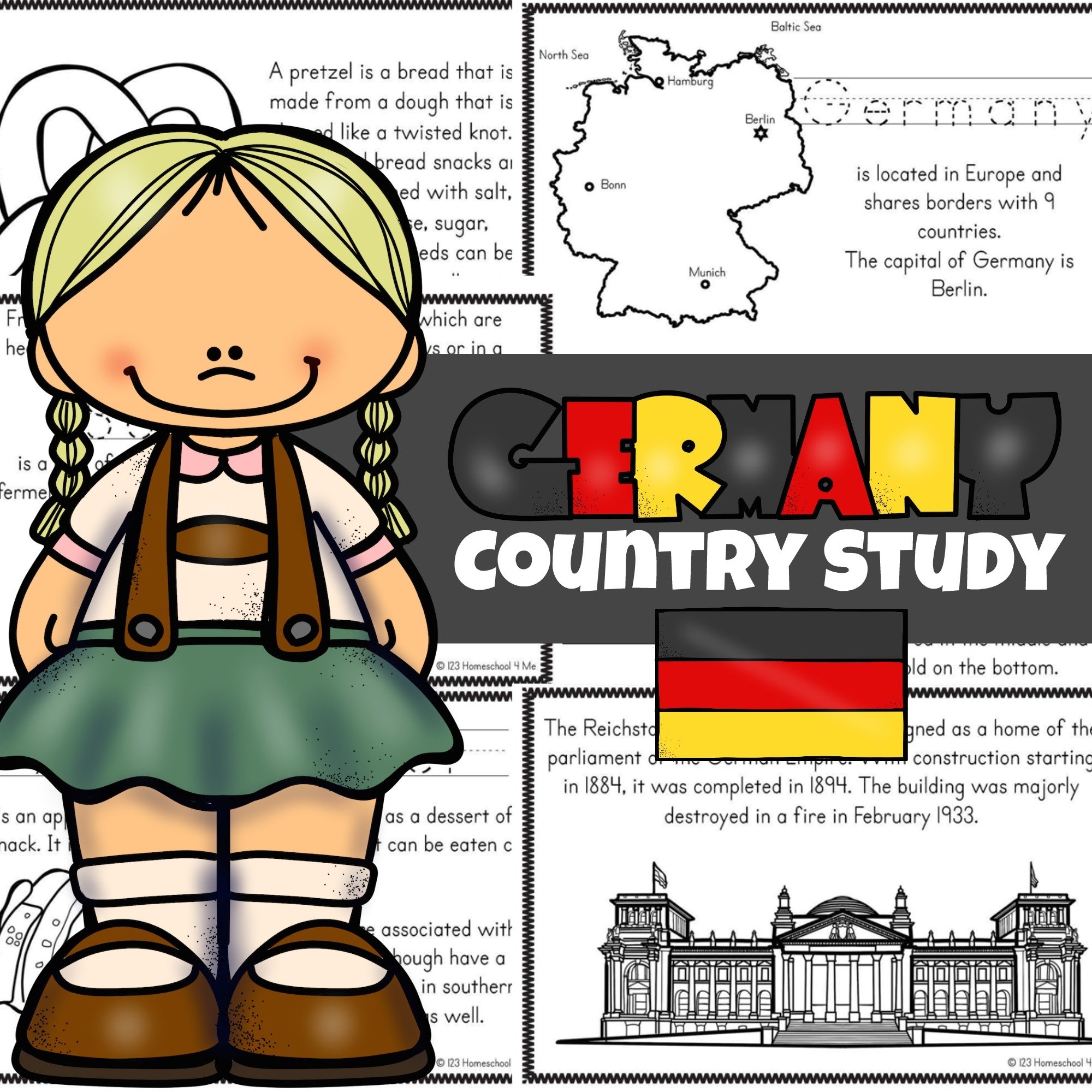 Free Printable German Language Worksheets