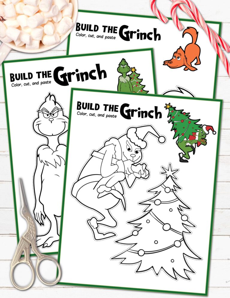FREE Grinch Printable Activities A Country Girl s Life