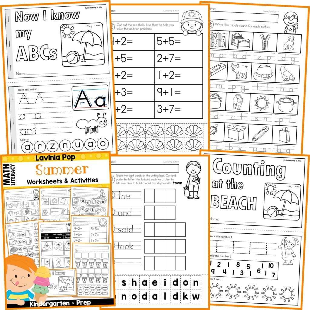 Free Printable Prep Worksheets