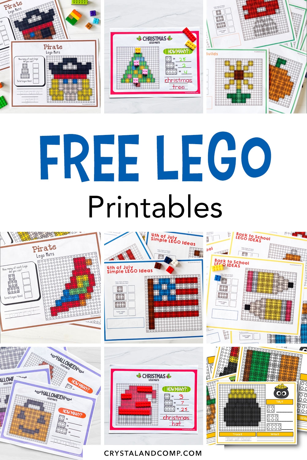 Free Lego Printables CrystalandComp