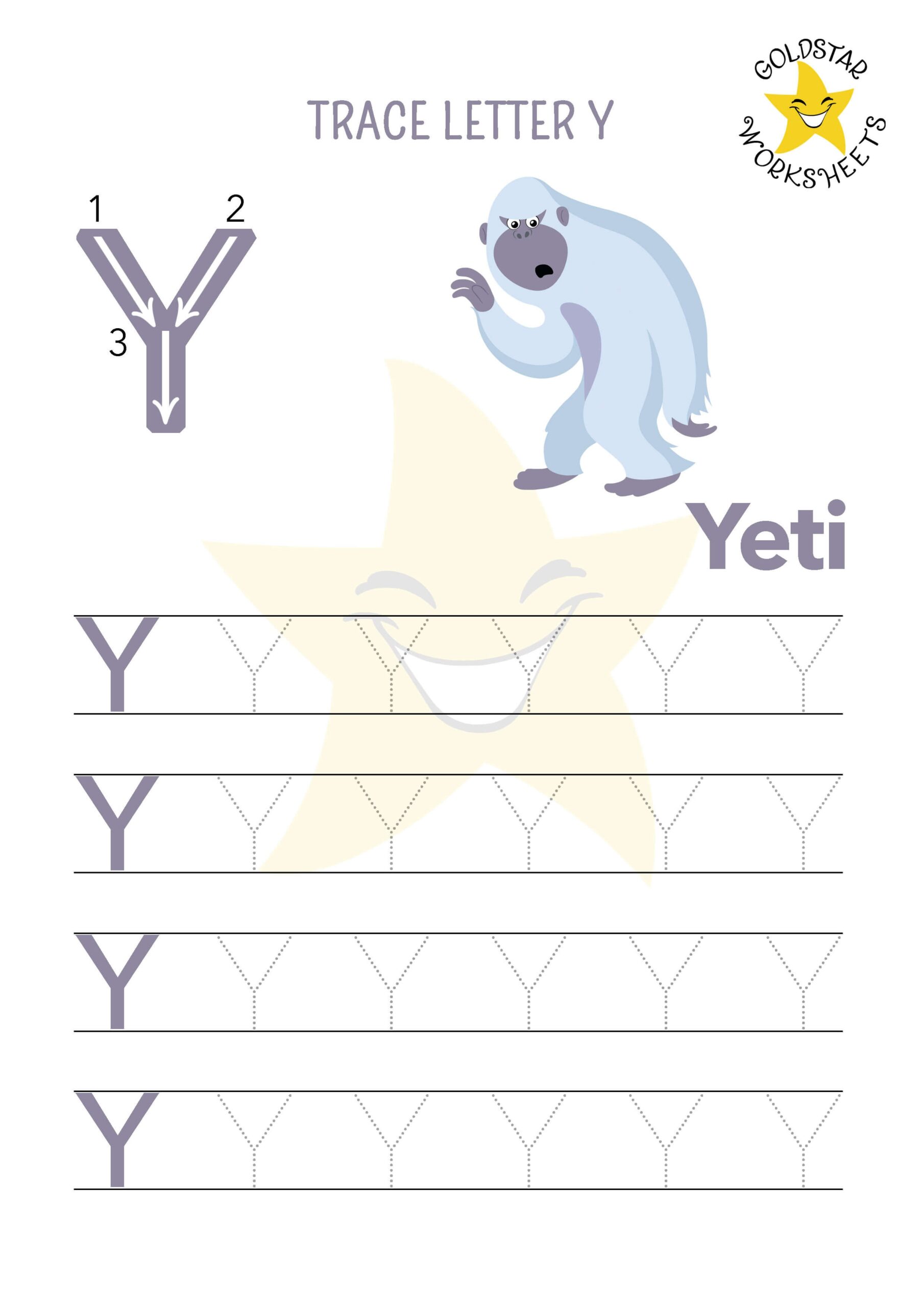 Free Letter Y Tracing Worksheets Yaks Make Preschool Learning Fun Free Letter Y Tracing Worksheets Yaks Make Preschool Learning Fun