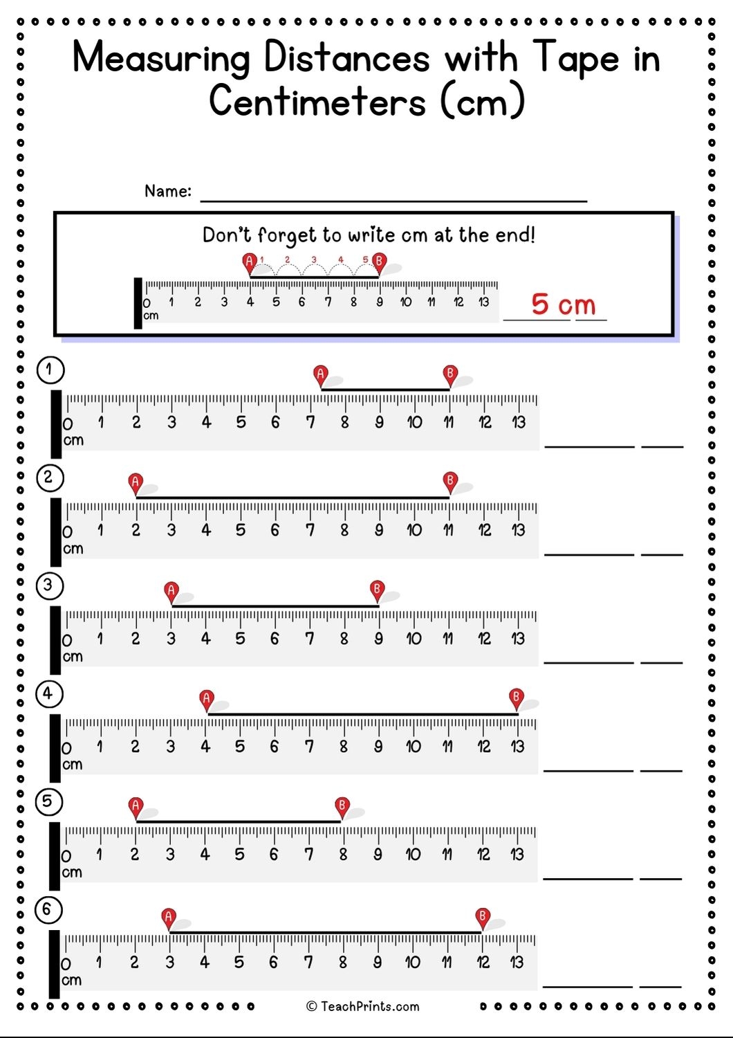 Free Printable Measurement Worksheets Grade 3