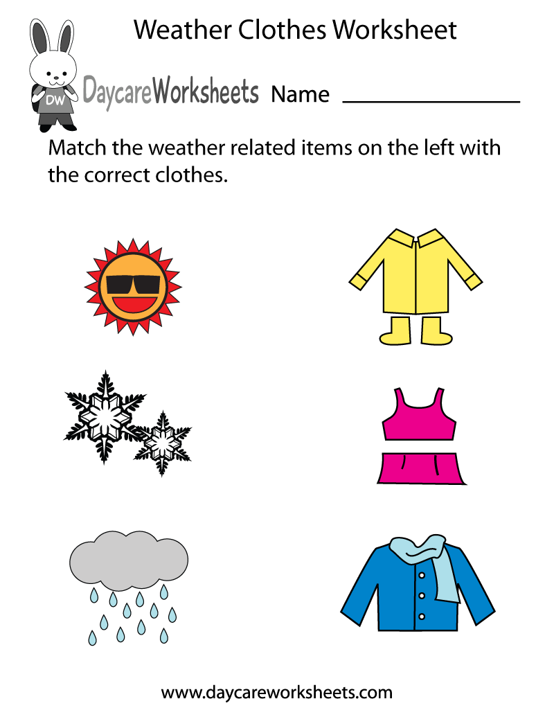 Free Printable Clothes Worksheet Pdf Free Printable Clothes Worksheet Pdf