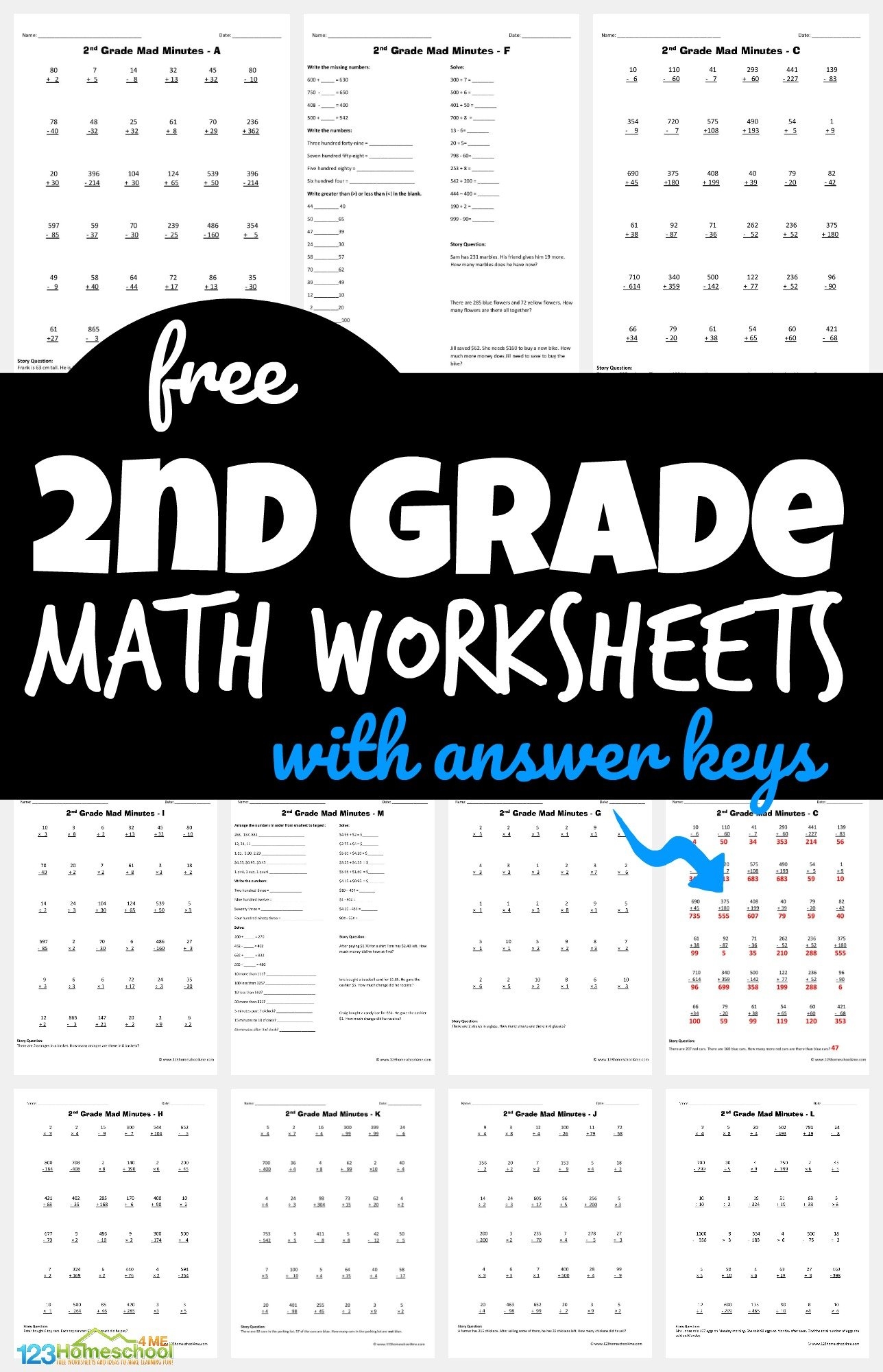 Free Printable Circle Math Facts Worksheets Free Printable Circle Math Facts Worksheets