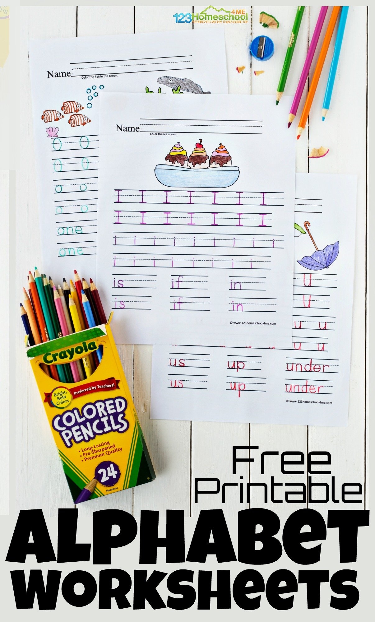 Free Printable Alphabet Worksheets For Kids Free Printable Alphabet Worksheets For Kids