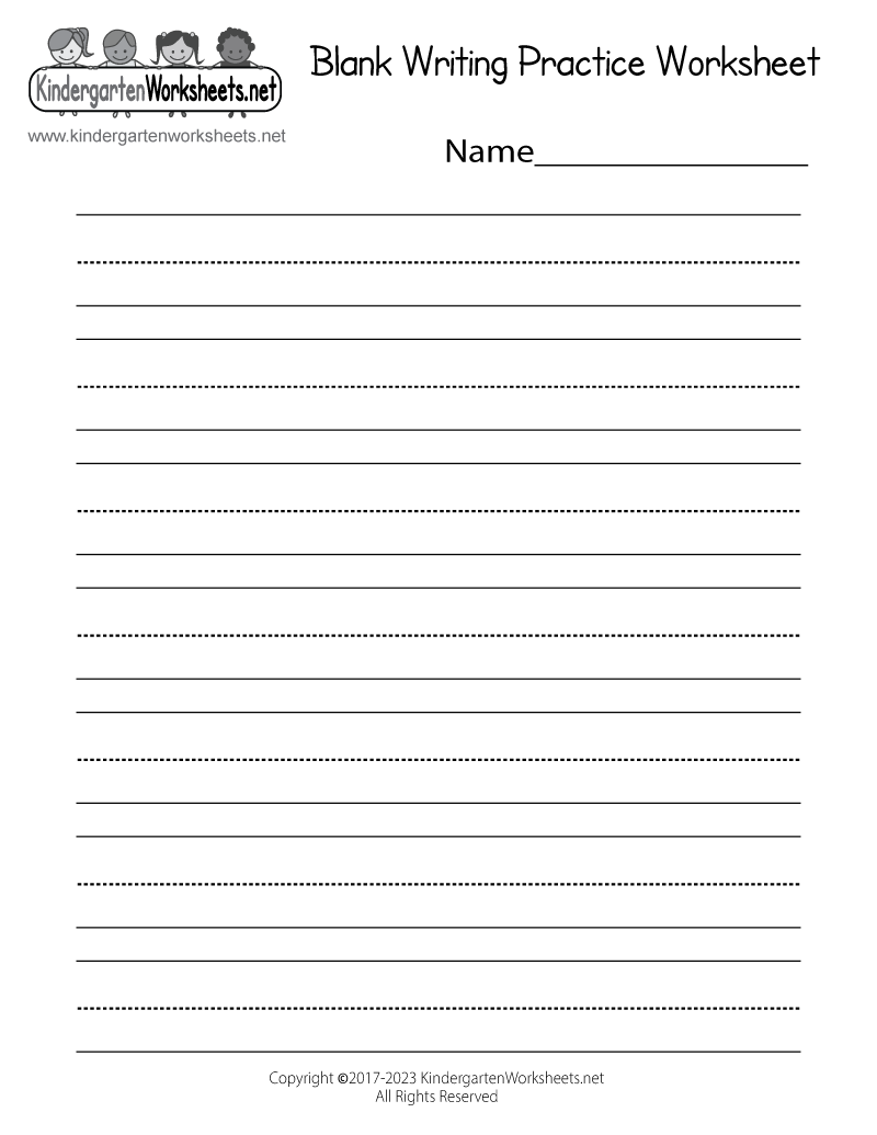 Free Printable Handwriting Practice Handwriting Worksheets