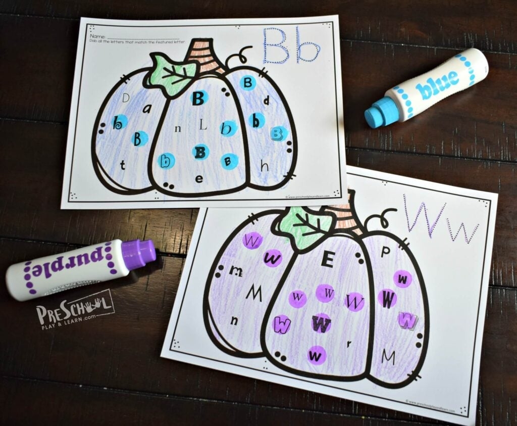 Free Printable Pumpkin Worksheets For Preschool