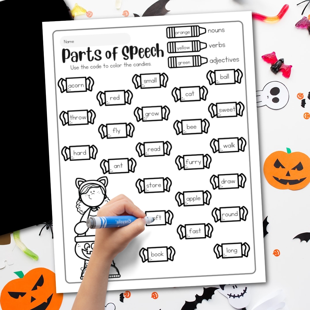 Free Printable Halloween Digraph Worksheets