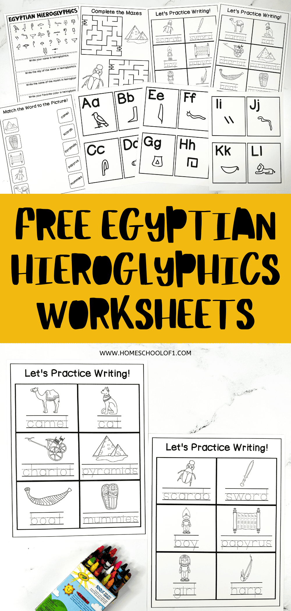 Free Printable Hieroglyphics Worksheets For Kids Free Printable Hieroglyphics Worksheets For Kids
