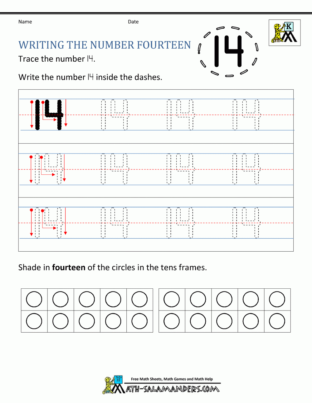 FREE Printable Number 14 Tracing Worksheets Worksheets Library FREE Printable Number 14 Tracing Worksheets Worksheets Library