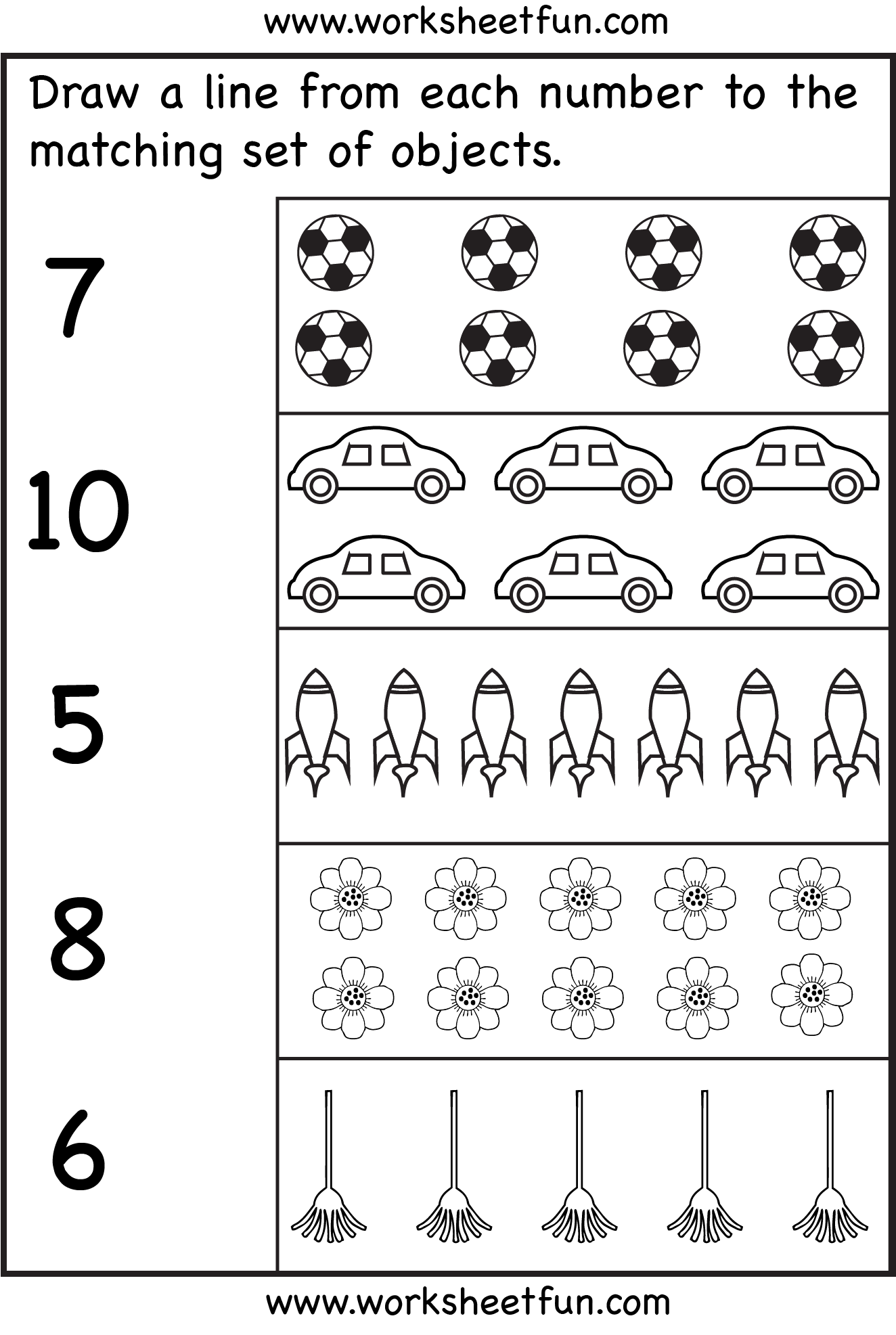 FREE Printable Numbers 1 To 20 Worksheets Worksheets Library