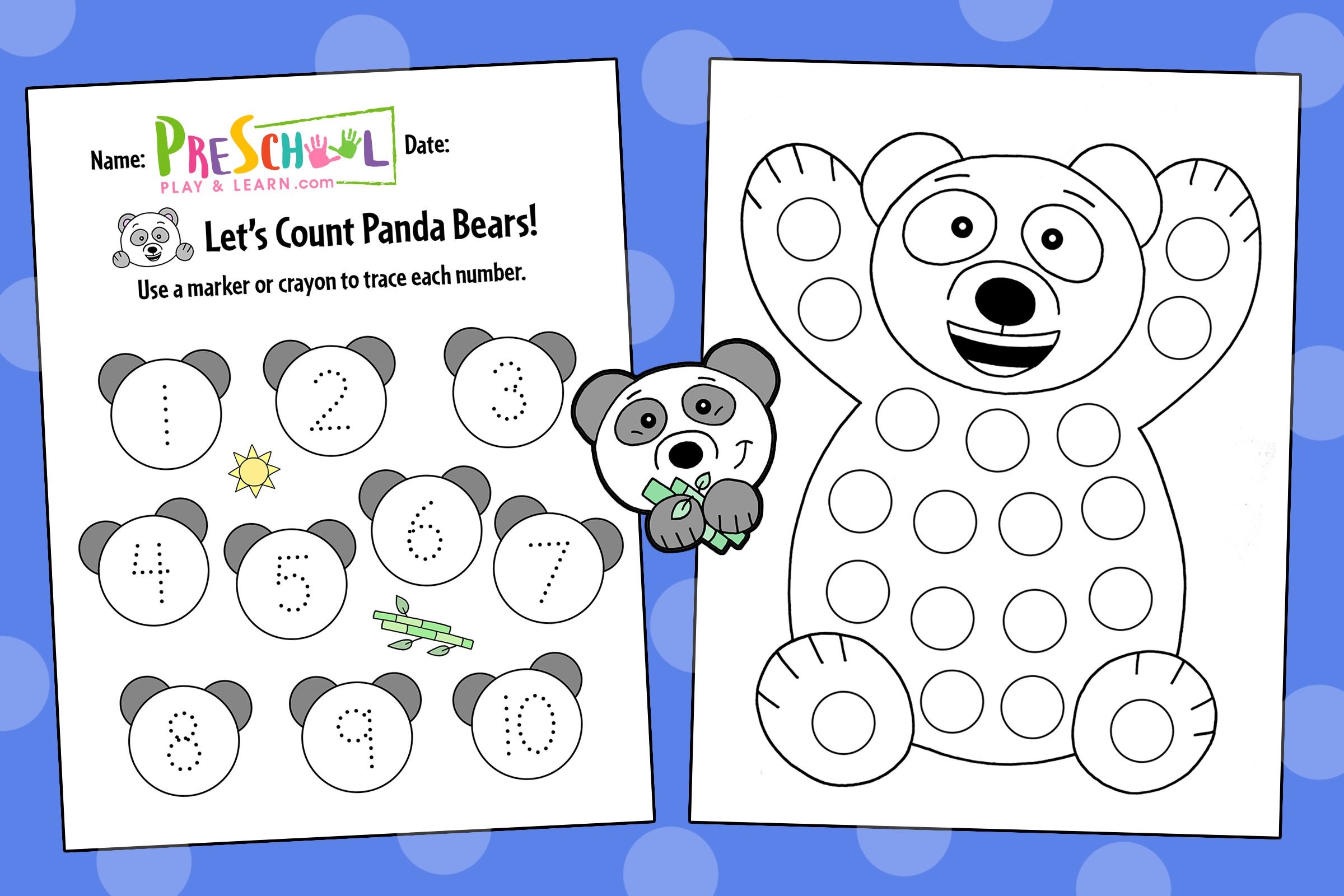FREE Printable Panada Worksheets For Preschool FREE Printable Panada Worksheets For Preschool