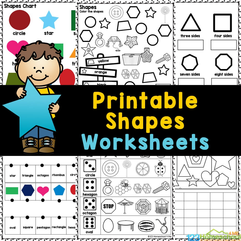 Free Printable Shape Tracing Worksheets Preschool Free Printable Shape Tracing Worksheets Preschool