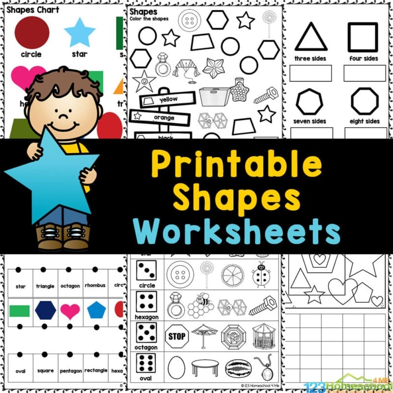 Free Printable Pentagon Worksheets